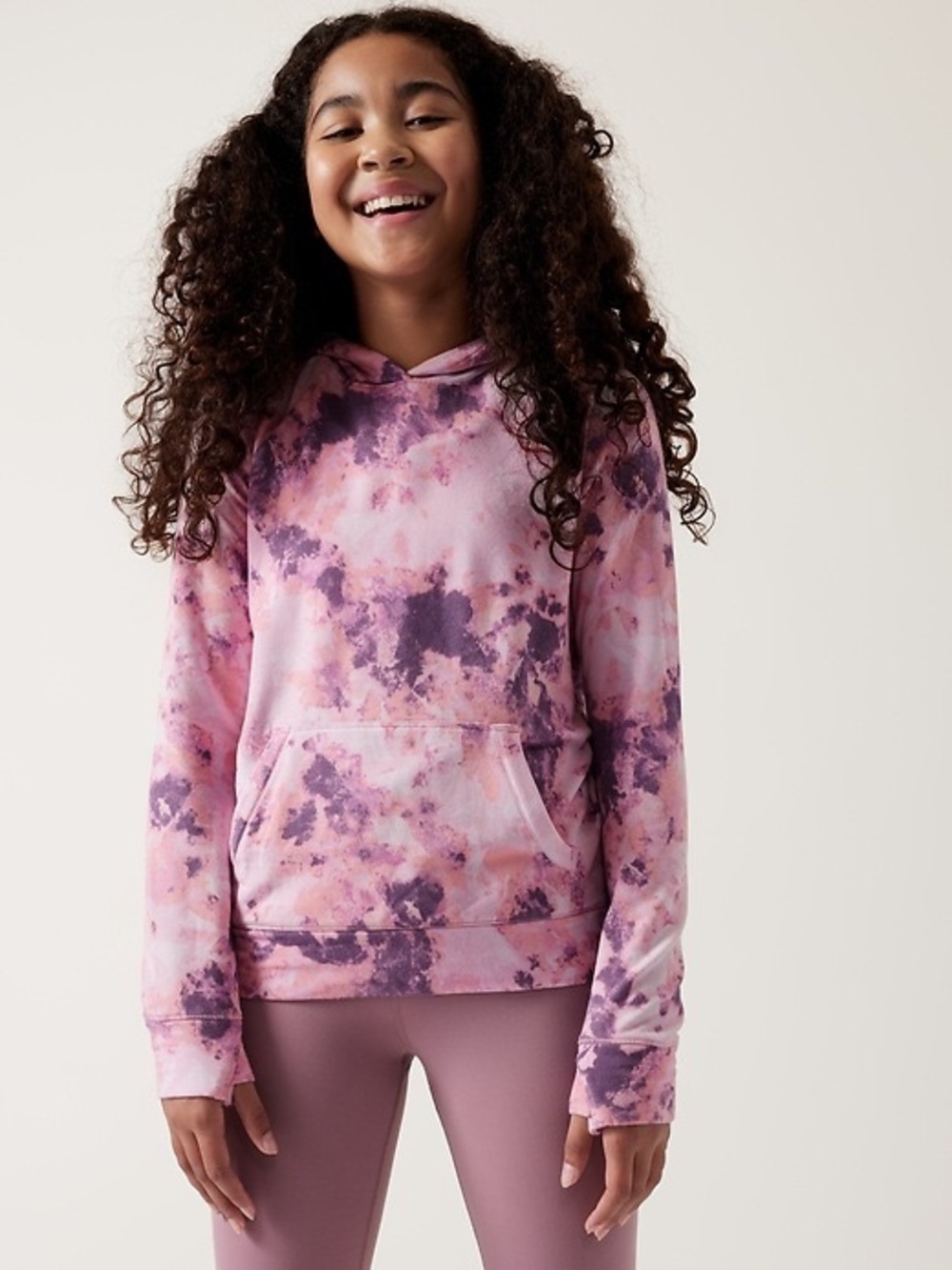 Athleta Girl In Your Element 2.0 Hoodie Medium 8-10